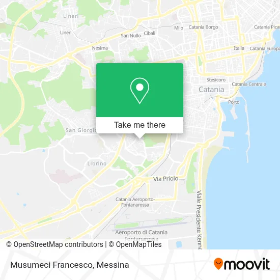 Musumeci Francesco map