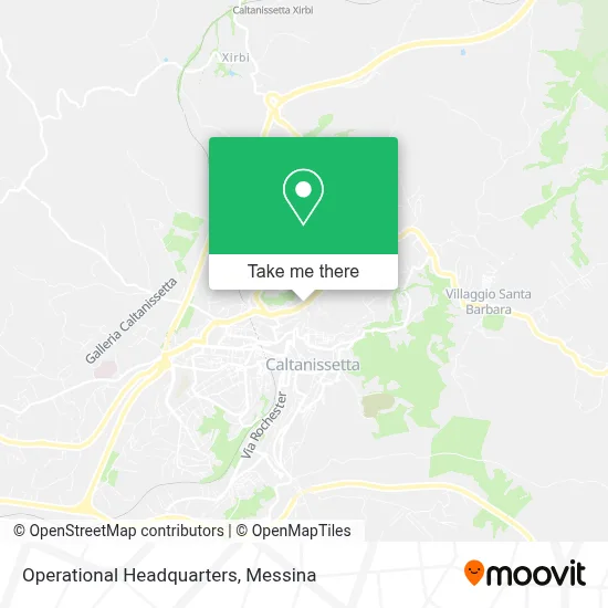 Operational Headquarters map