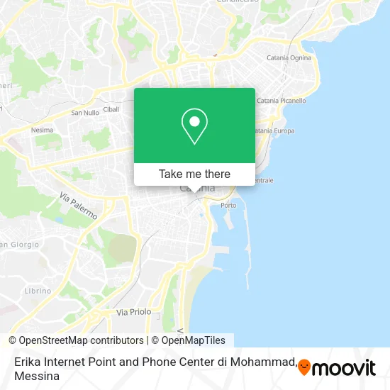 Erika Internet Point and Phone Center by Mohammad map