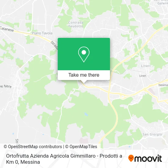 Ortofrutta Azienda Agricola Gimmillaro - Prodotti a Km 0 map