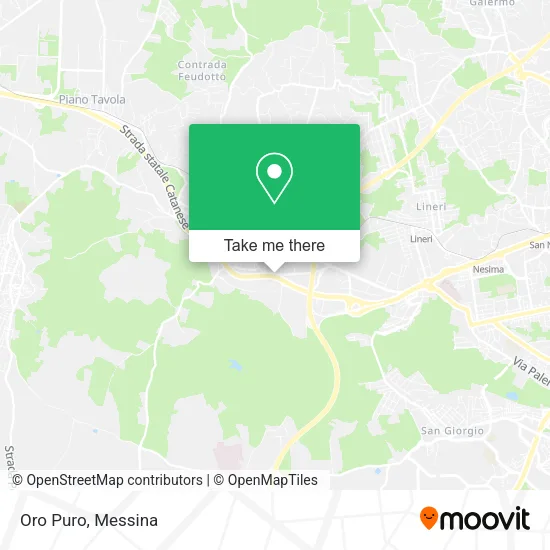 Oro Puro map