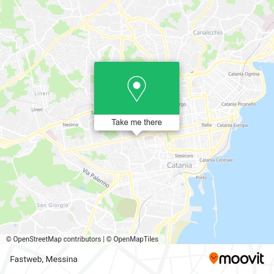 Fastweb map