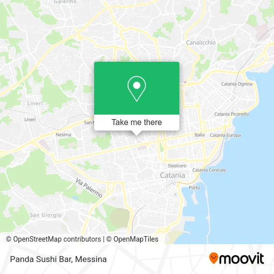 Panda Sushi Bar map