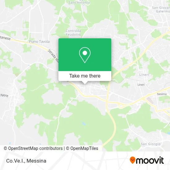 Co.Ve.I. map