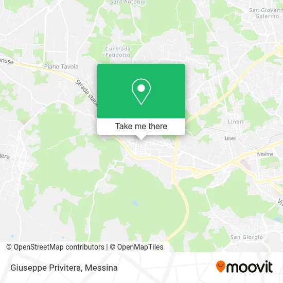 Giuseppe Privitera map