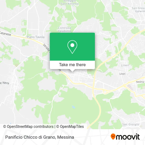 Chicco di Grano Bakery map