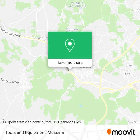 Tools and Equipment map