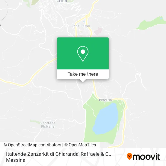 Italtende-Zanzarkit by Chiaranda' Raffaele & Co. map