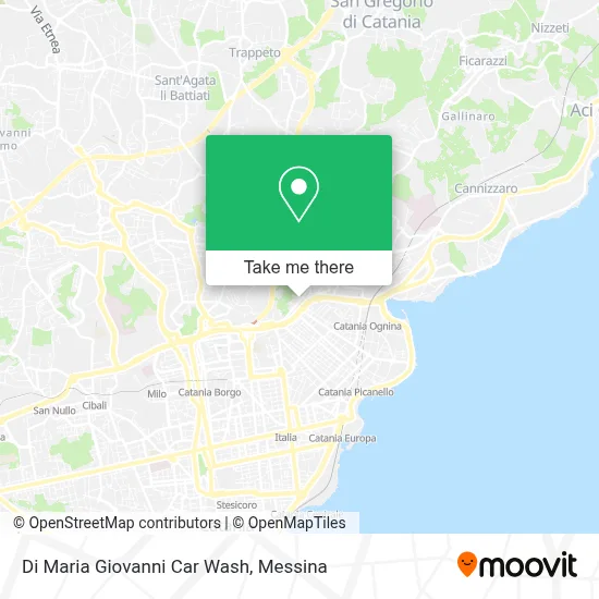 Di Maria Giovanni Car Wash map