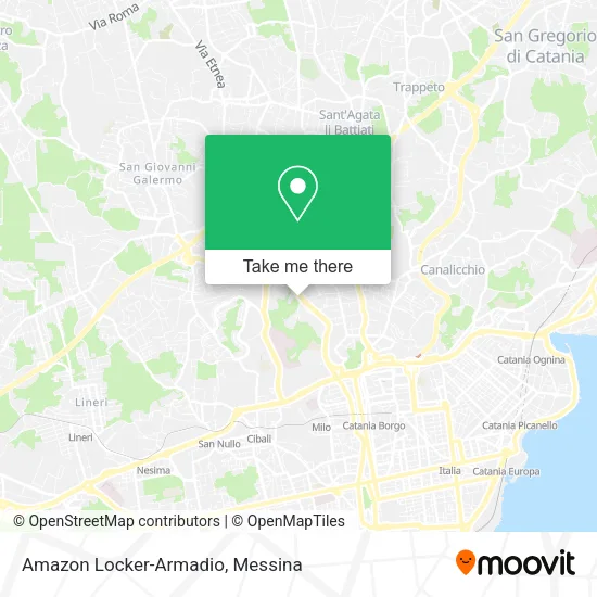 Amazon Locker-Armadio map