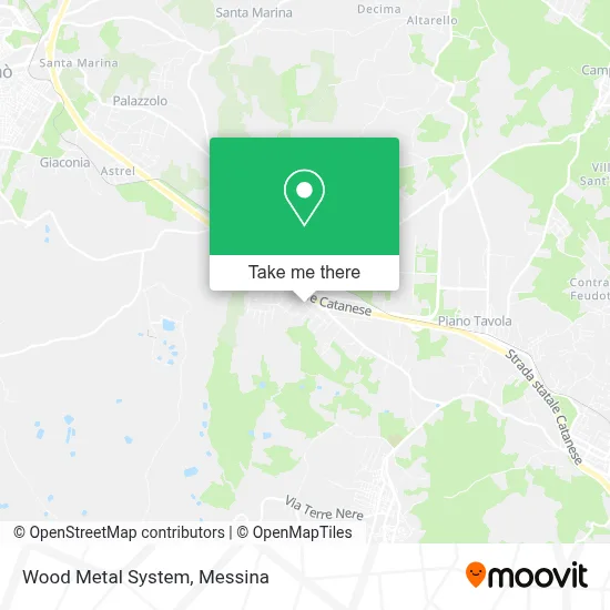 Wood Metal System map