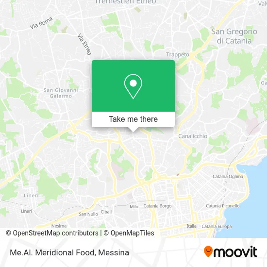 Me.Al. Meridional Food map