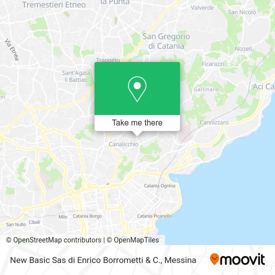 New Basic Sas di Enrico Borrometti & C. map