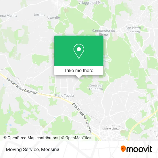 Moving Service map
