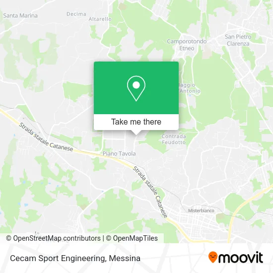 Cecam Sport Engineering map