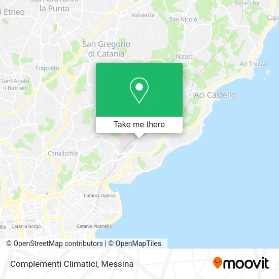 Complementi Climatici map