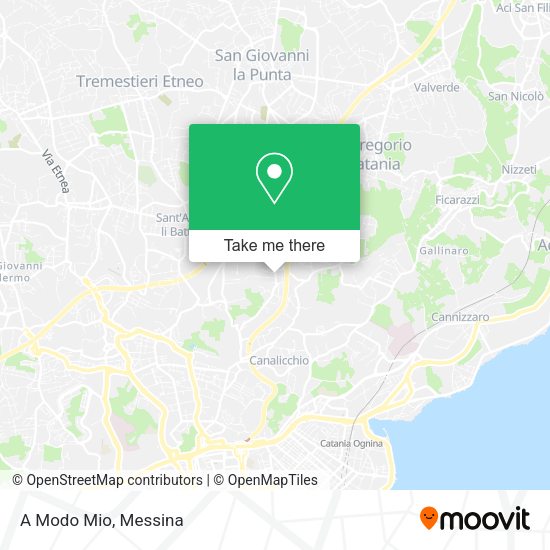 A Modo Mio map