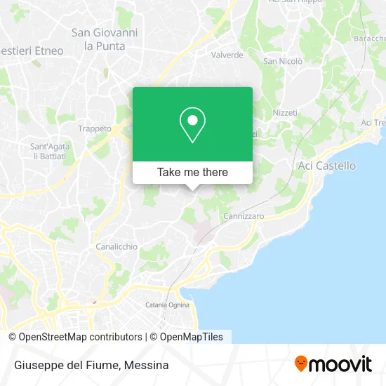 Giuseppe del Fiume map