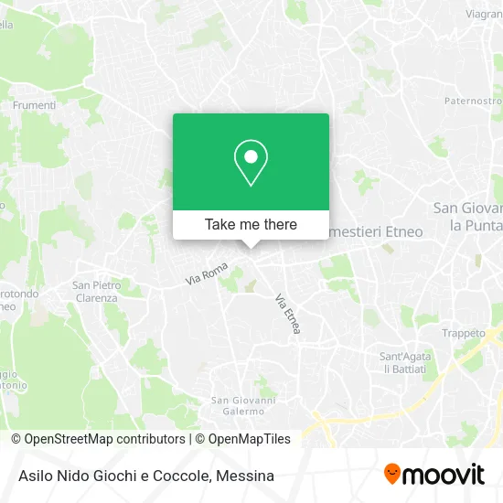 Asilo Nido Giochi e Coccole map