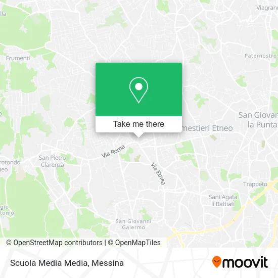 Scuola Media Media map