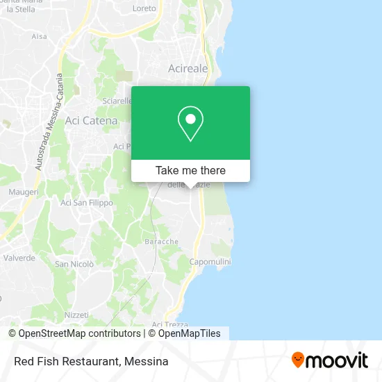 Red Fish Restaurant map