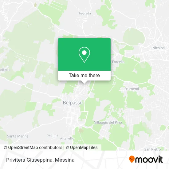 Privitera Giuseppina map