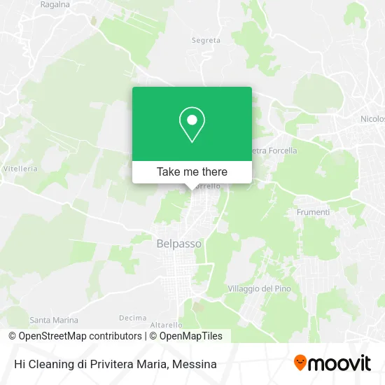Hi Cleaning di Privitera Maria map