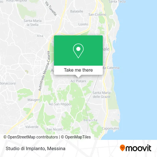 Studio di Implanto map