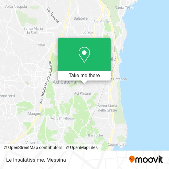 Le Insalatissime map