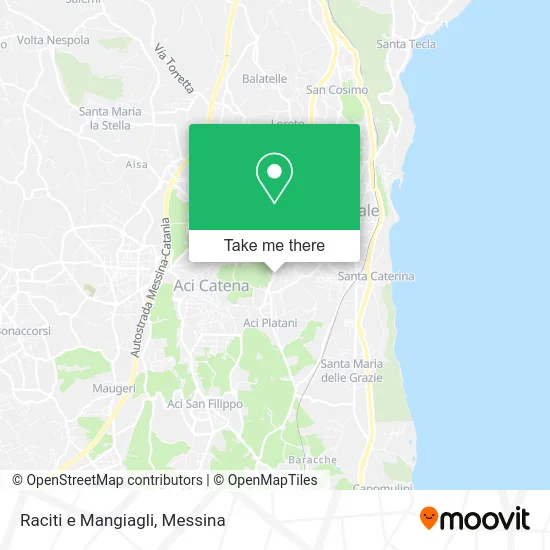 Raciti and Mangiagli map