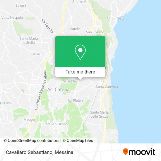 Cavallaro Sebastiano map