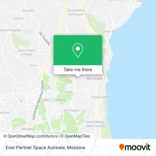 Enel Partner Space Acireale map