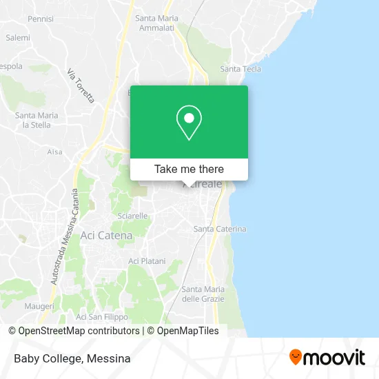 Baby College map