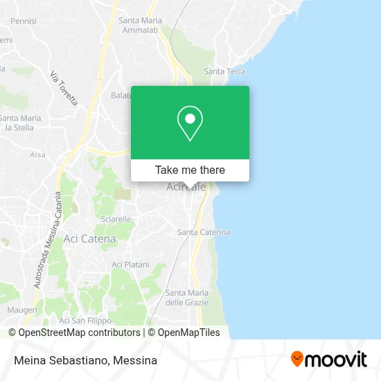 Meina Sebastiano map