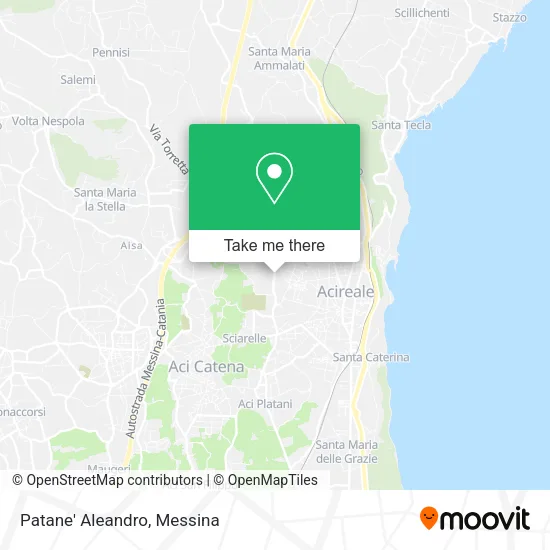 Patane' Aleandro map