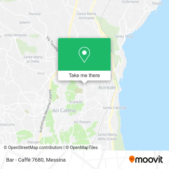 Bar - Caffè 7680 map