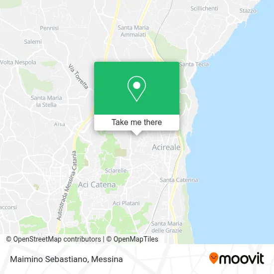 Maimino Sebastiano map