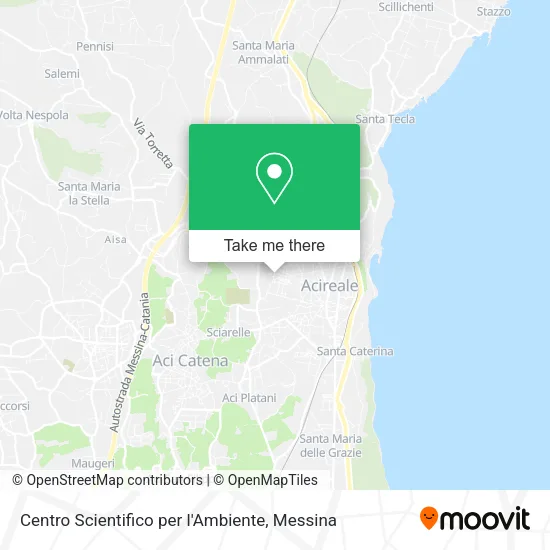 Centro Scientifico per l'Ambiente map