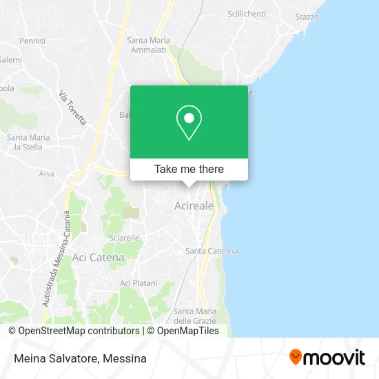 Meina Salvatore map