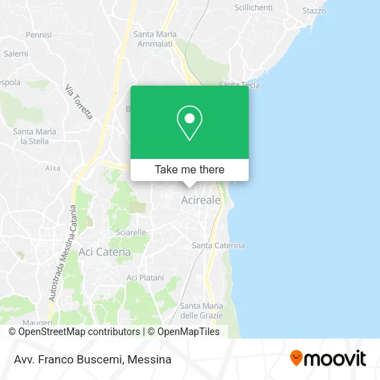 Avv. Franco Buscemi map