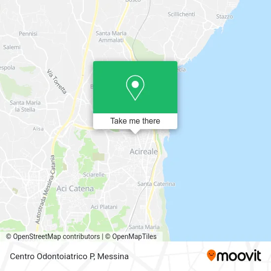 Centro Odontoiatrico P map