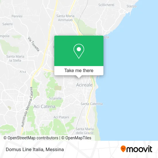 Domus Line Italia map