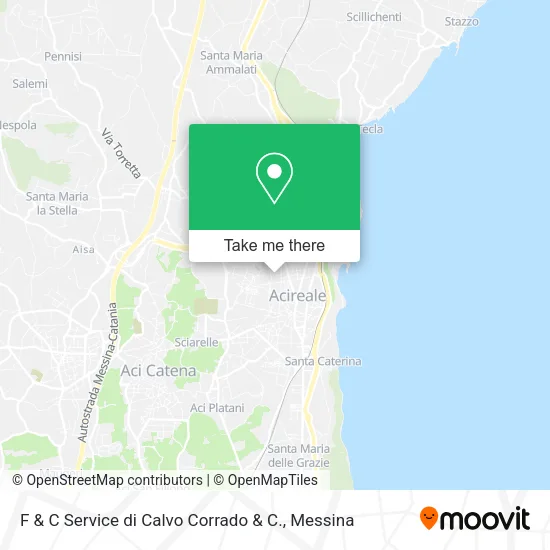F & C Service by Calvo Corrado & Co map