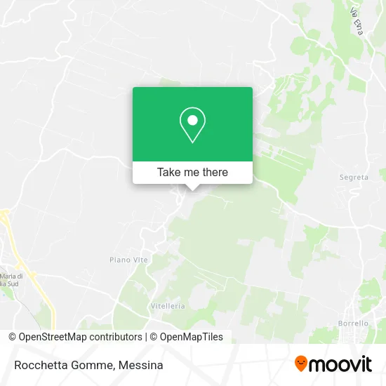 Rocchetta Gomme map