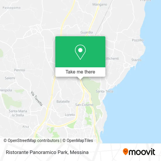 Panoramic Park Restaurant map