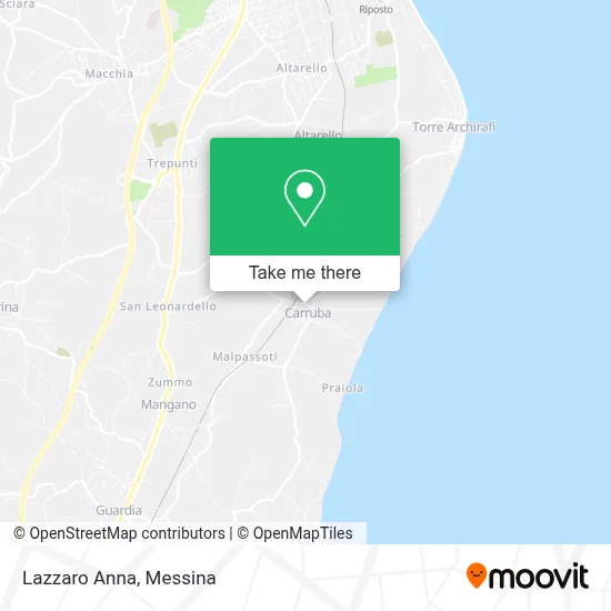 Lazzaro Anna map