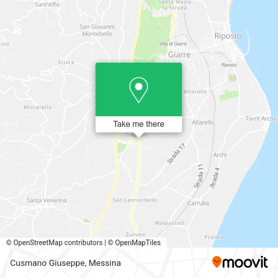 Cusmano Giuseppe map