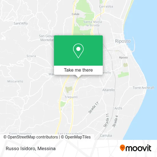 Russo Isidoro map