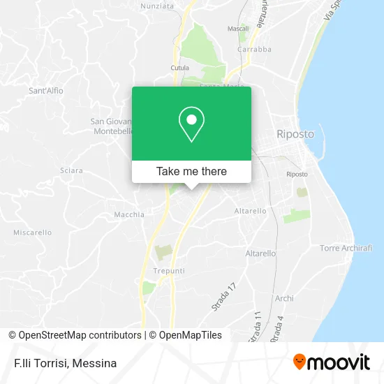 Torrisi Brothers map