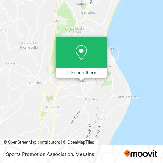 Sports Promotion Association map